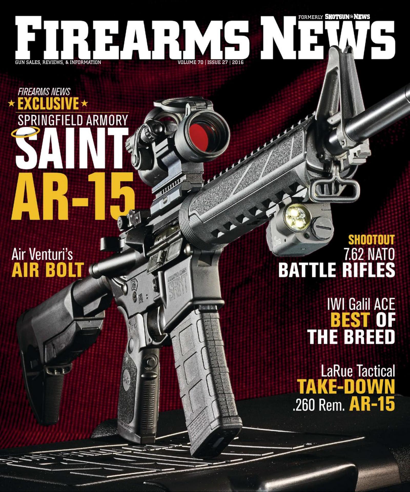 Firearms News - Volume 70 Issue 27 2016 by Unknow