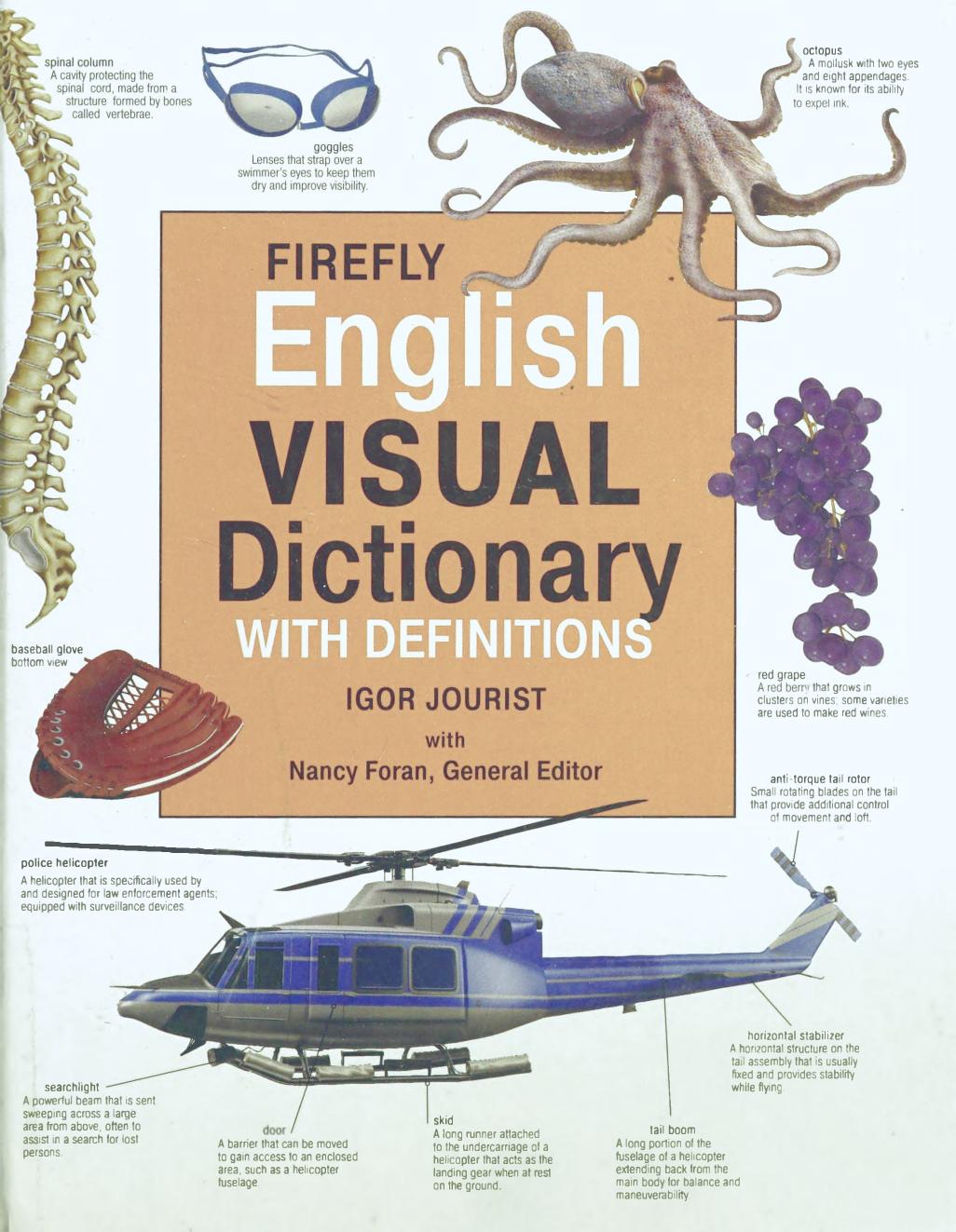 Firefly English Visual Dictionary: With Definitions by Igor Jourist Nancy Foran