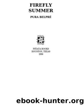 Firefly Summer by Pura Belpré