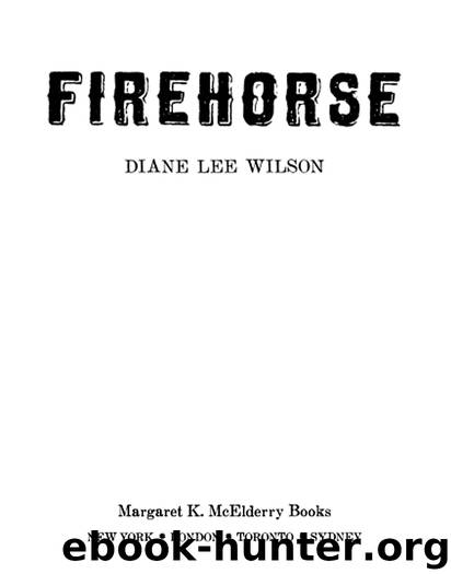 Firehorse (9781442403352) by Wilson Diane Lee