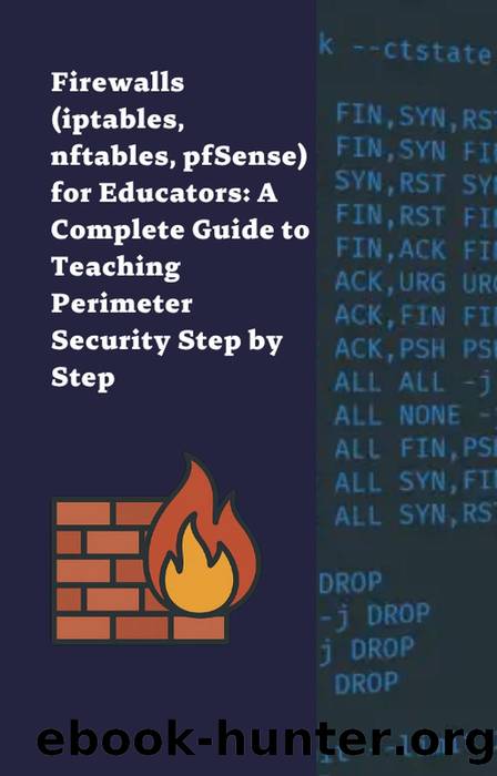 Firewalls (iptables, nftables, pfSense) for Educators: A Complete Guide to Teaching Perimeter Security Step by Step by Diego S