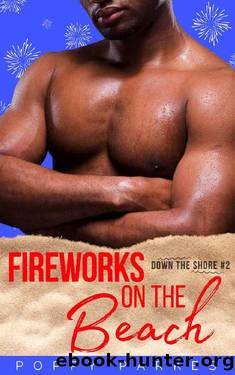 Fireworks on the Beach by Poppy Parkes