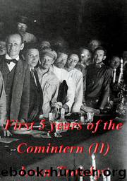 First 5 Years of the Comintern: Vol.2 (1924) by Trotsky Leon