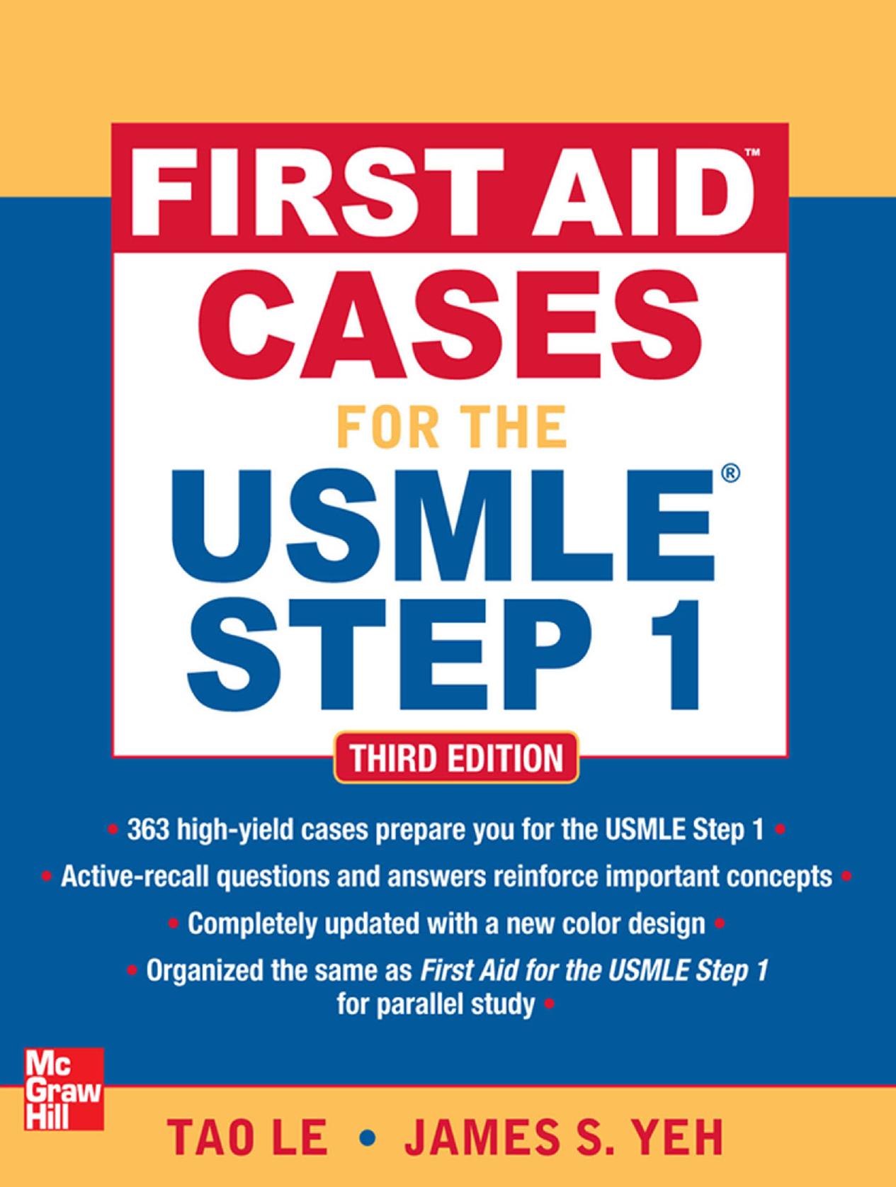 First Aid Cases for the USMLE Step 1 â 3rd Edition by Unknown
