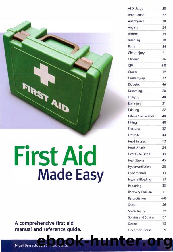 First Aid Made Easy A Comprehensive Manual and Reference Guide by Unknown