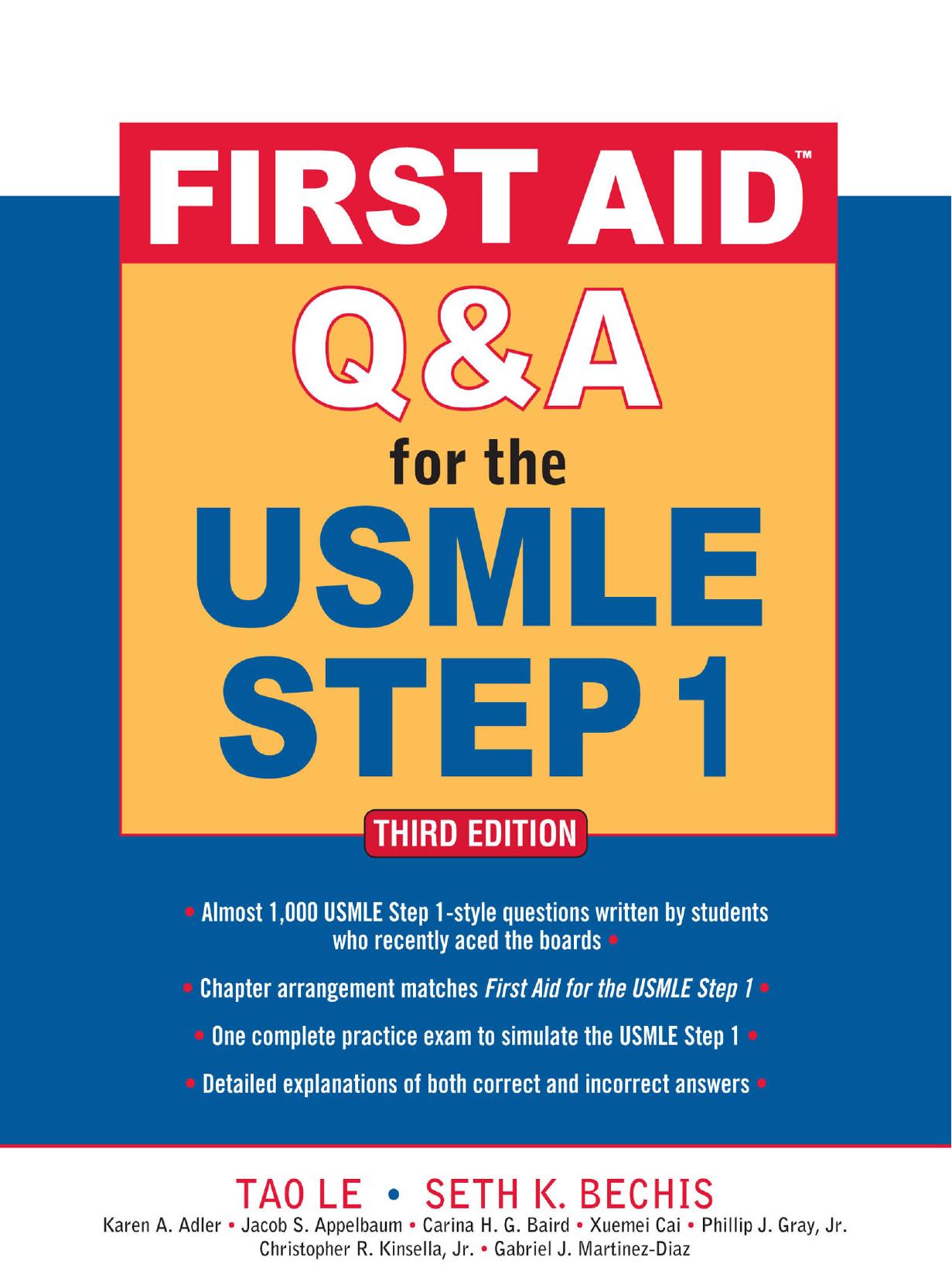 First Aid Q&A for the USMLE Step 1 by Unknown