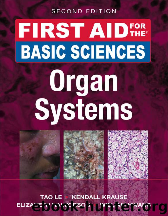 First Aid for the Basic Sciences by Tao Le & Kendall Krause & Elizabeth Eby Halvorson & William L. Hwang