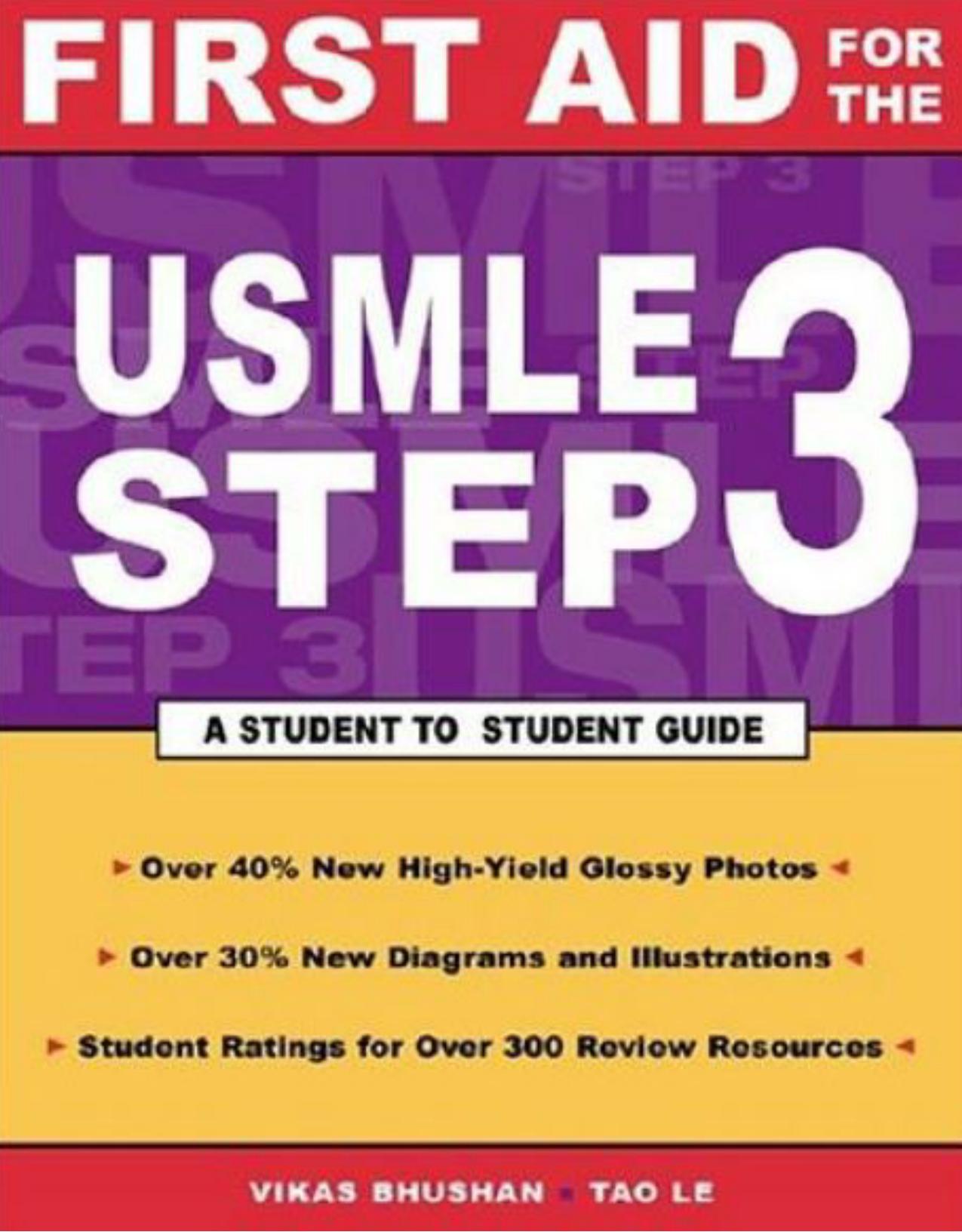 First Aid for the USMLE Step 3 by Unknown