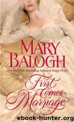 First Comes Marriage (hq-1) by Mary Balogh