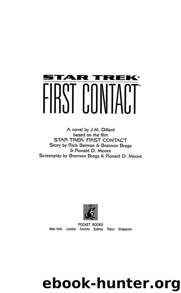 First Contact by J.M. Dillard