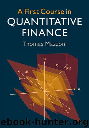First Course in Quantitative Finance (9781108317641) by Mazzoni Thomas