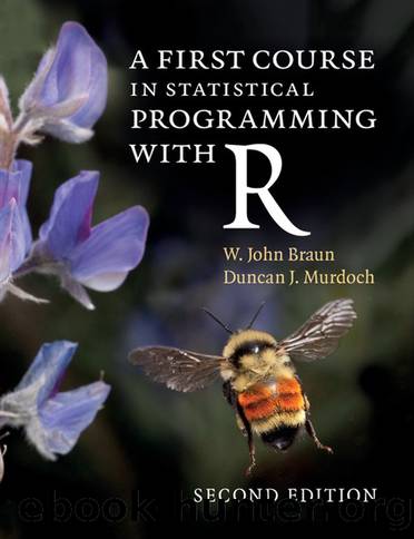 First Course in Statistical Programming With R (9781316715529) by Braun W. John; Murdoch Duncan J. & Duncan J. Murdoch