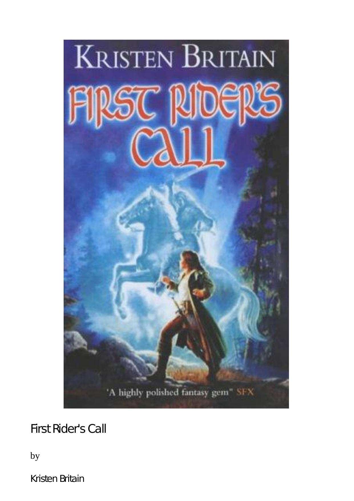 First Rider's Call by Kristen Britain