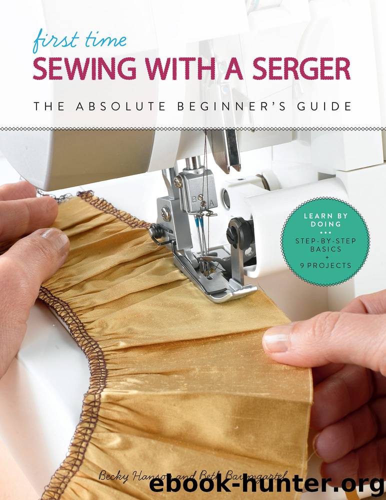 First Time Sewing with a Serger by Becky Hanson