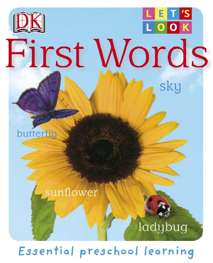 First Words (Let's Look) by DK Publishing