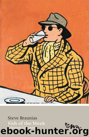 Fish of the Week by Steve Braunias