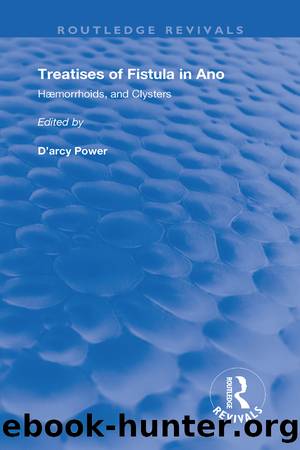 Fistula in Ano by John Arderne