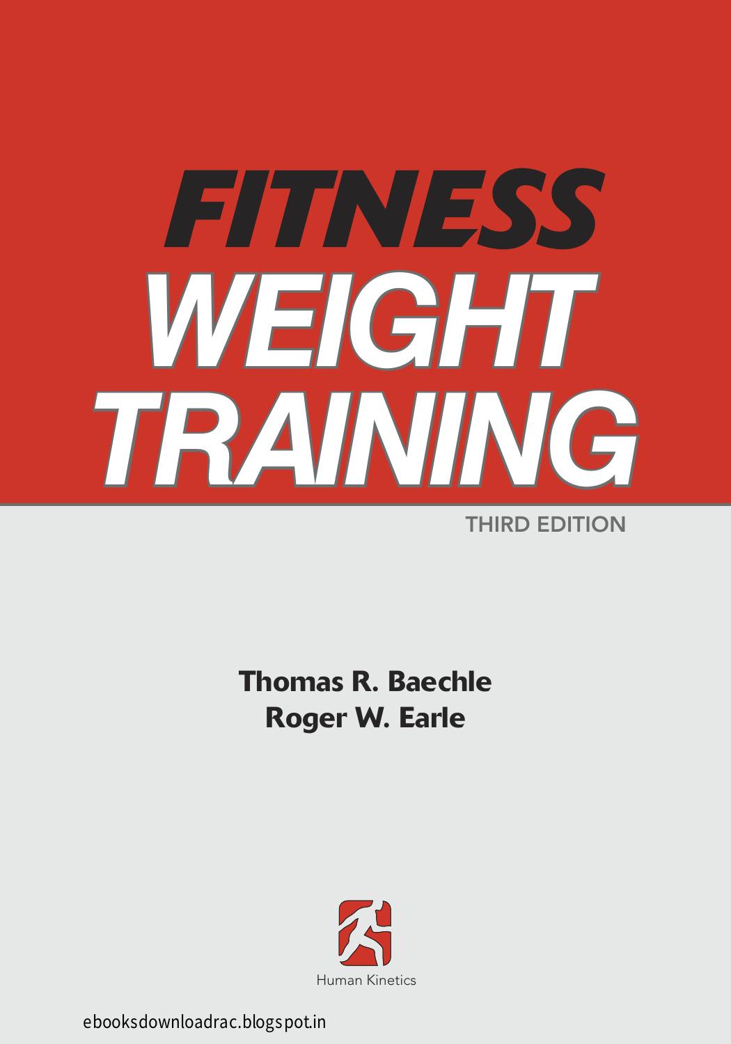 Fitness Weight Training by Thomas R. Baechle