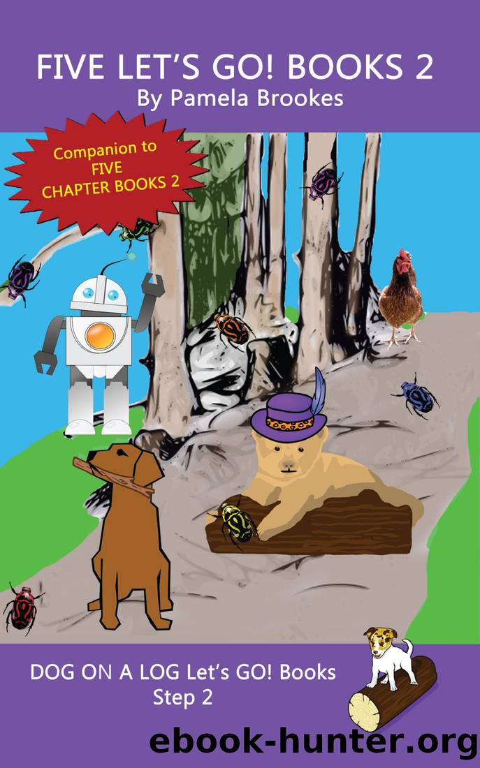 Five Let's GO! Books 2 by Pamela Brookes