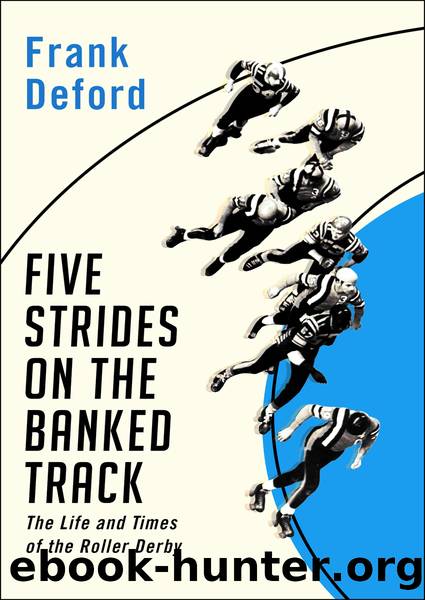 Five Strides on the Banked Track by Walter Iooss