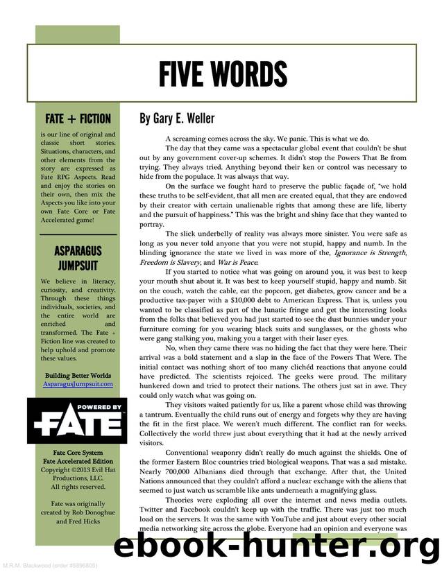 Five Words by Berin Kinsman