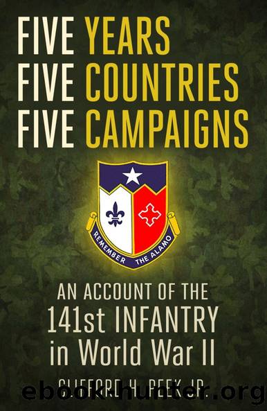 Five Years Five Countries Five Campaigns by Clifford H. Peek Jr