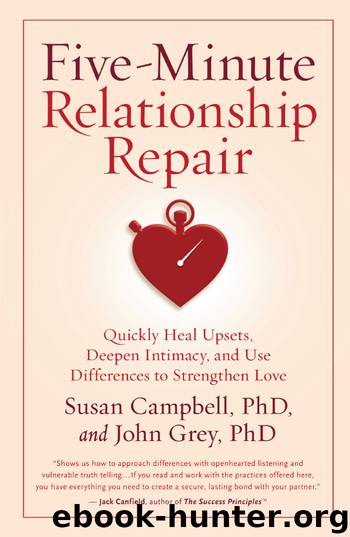 Five-Minute Relationship Repair by Susan Campbell PhD & John Grey PhD
