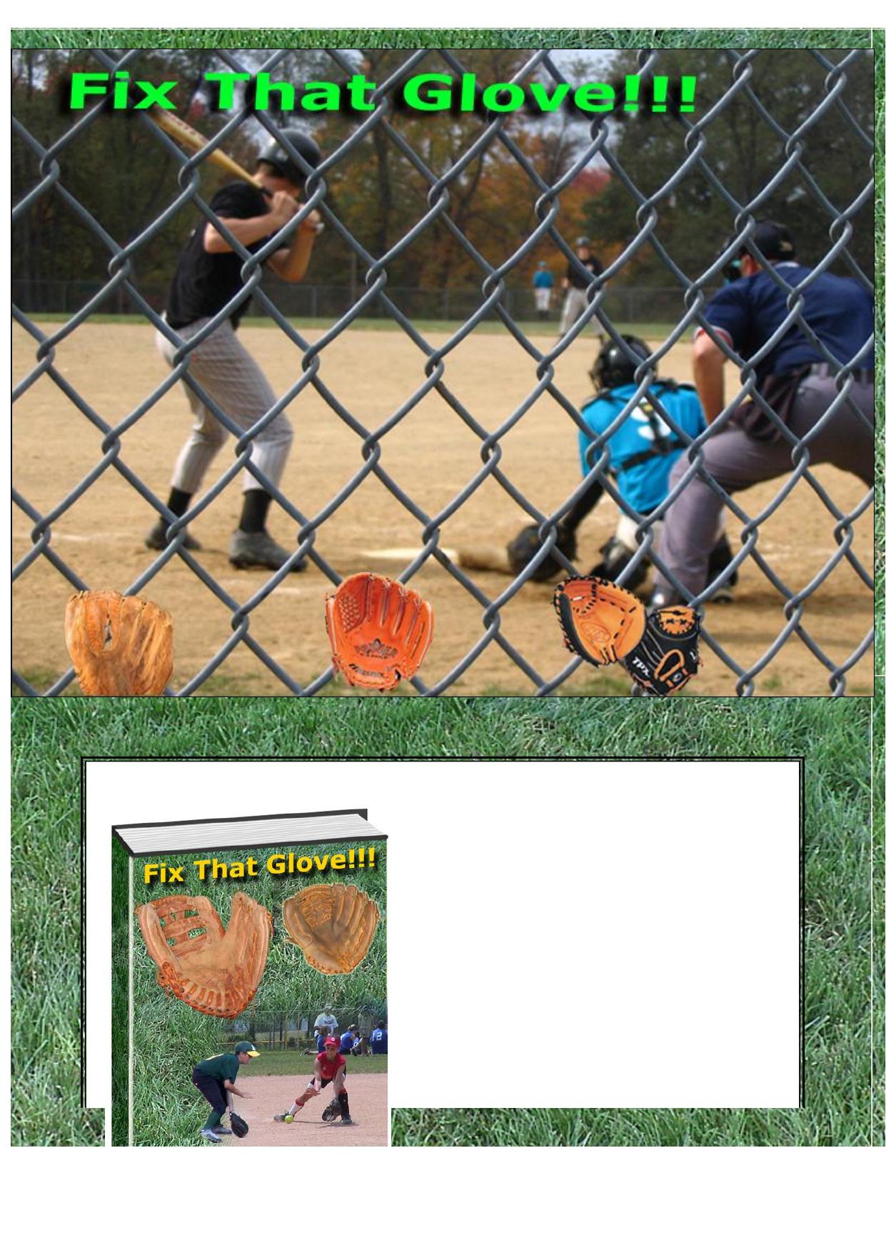 Fix That Glove!!! by Best of Kuszter's Collection