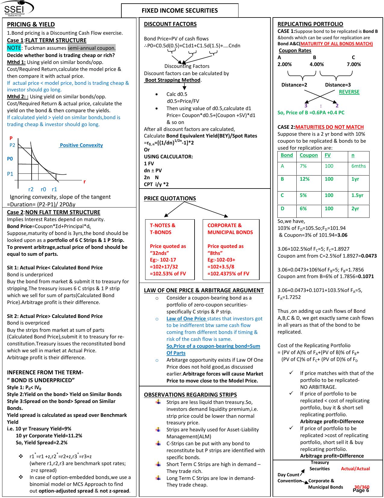 Fixed Income Part I SSEI by Unknown