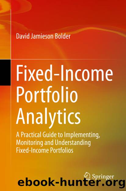 Fixed-Income Portfolio Analytics by David Jamieson Bolder