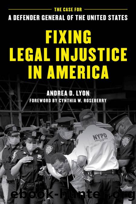 Fixing Legal Injustice in America by Andrea D. Lyon