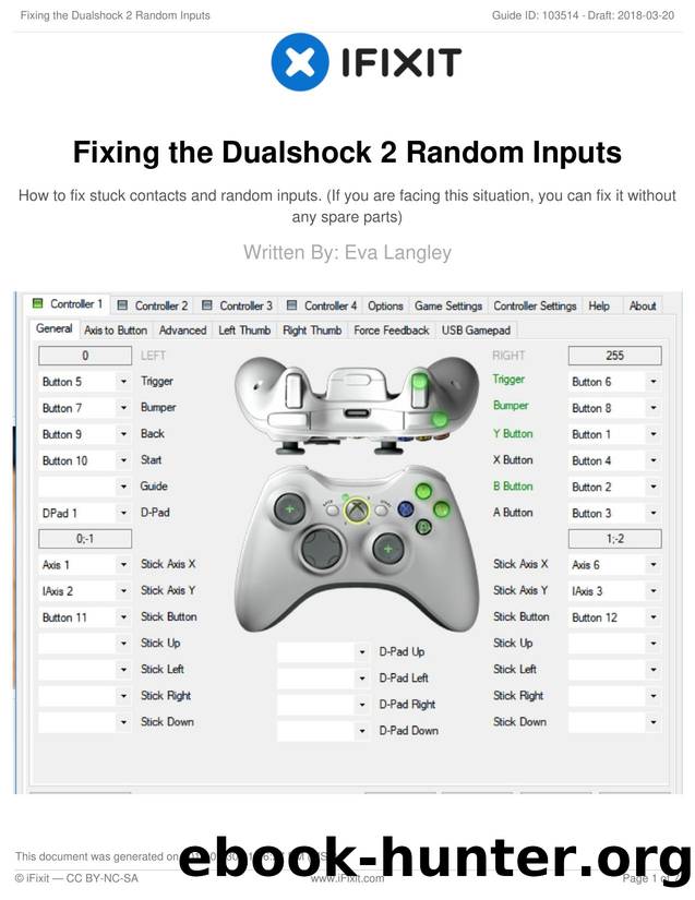 Fixing the Dualshock 2 Random Inputs by Unknown