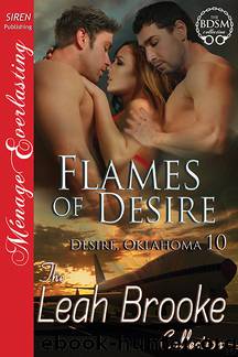 Flames of Desire [Desire, Oklahoma 10] (Siren Publishing Ménage Everlasting) by Leah Brooke