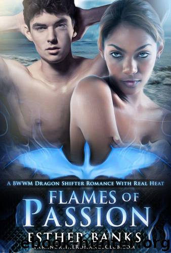 Flames of Passion (BWWM Dragon Shifter Romance Book 2) by Esther Banks & Paranormalromanceclub Dot Com & Bwwm Romance Dot Com
