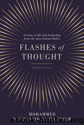 Flashes of Thought by Maktoum Mohammed bin;
