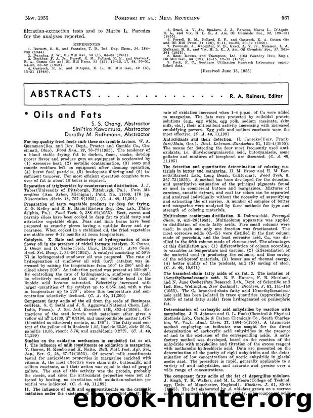 Flavor evaluation of fats and oils by Unknown
