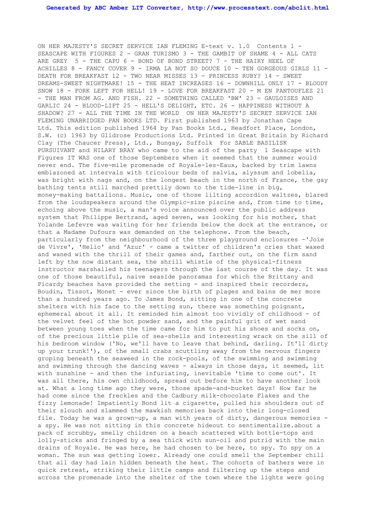 Fleming, Ian - Bond 11 by Fleming Ian