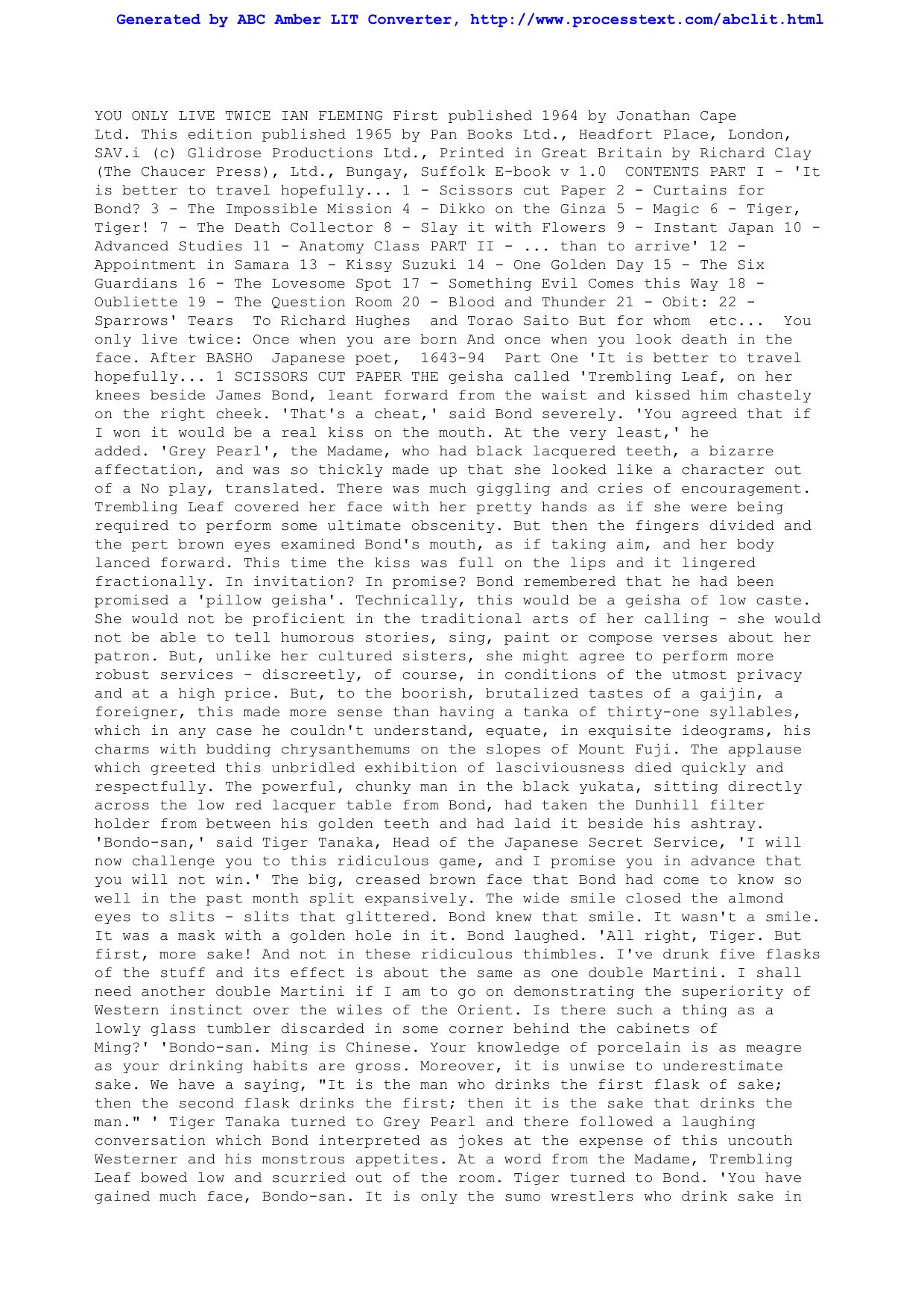 Fleming, Ian - Bond 12 by Fleming Ian