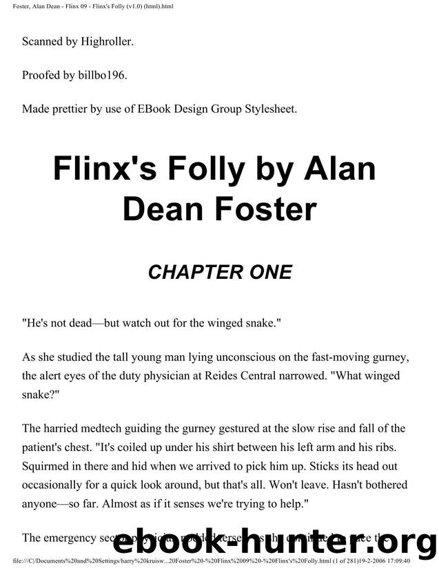 Flinx 08 - Flinxs Folly by Alan Dean Foster