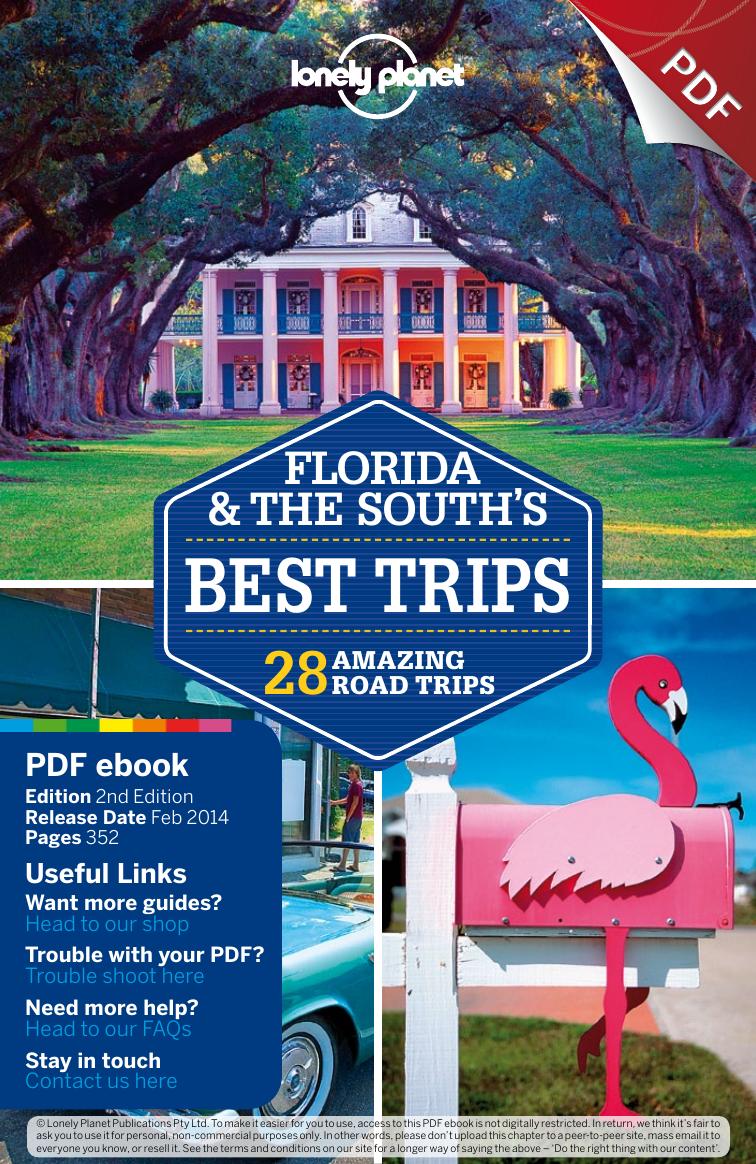 Florida & the Souths Best Trips 2 - Full PDF ebook by Lonely Planet