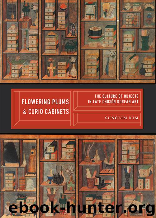 Flowering Plums and Curio Cabinets by Kim Sunglim