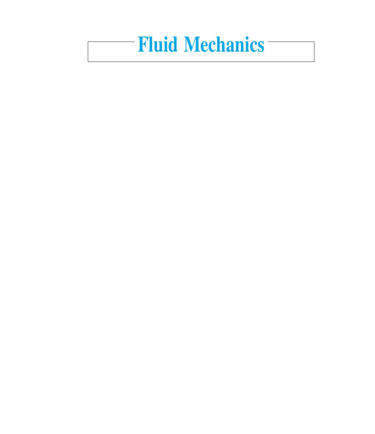 Fluid Mechanics by Frank M. White