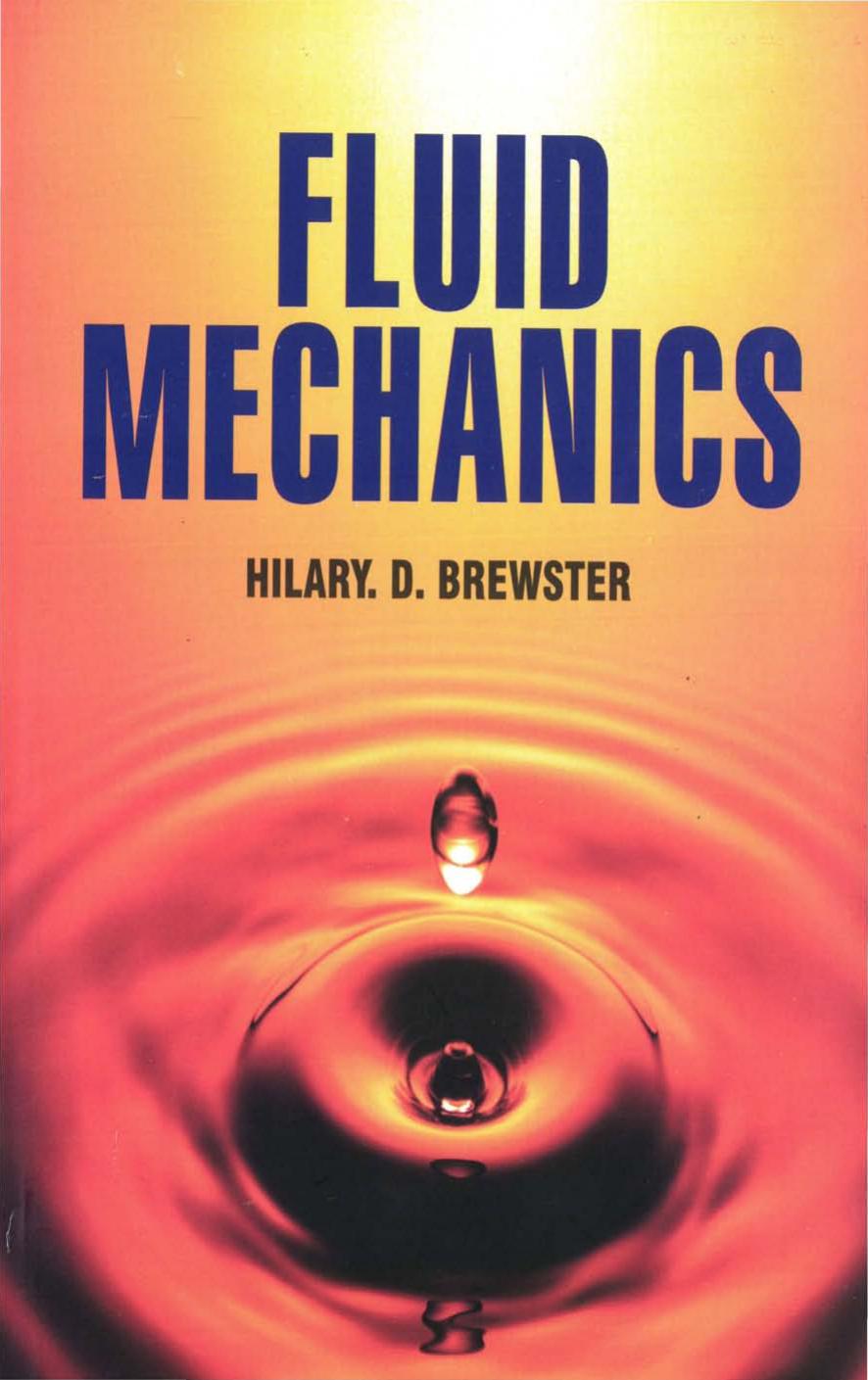 Fluid Mechanics by Hilary D. Brewster