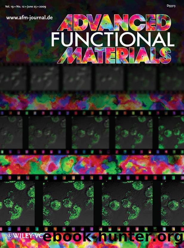 Fluorescent Nanoprobes: Fluorescent Gold Nanoprobe Sensitive to Intracellular Reactive Oxygen Species (Adv. Funct. Mater. 122009) by Unknown