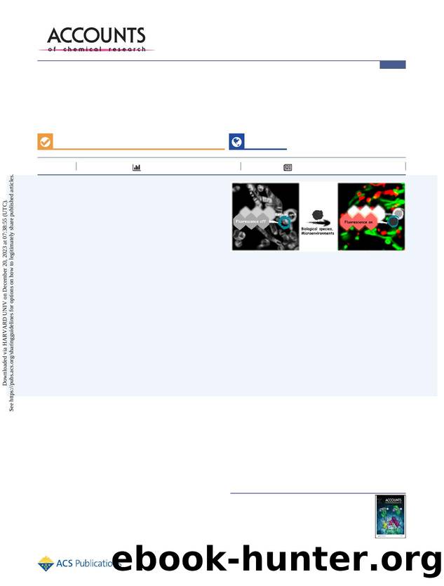 Fluorescent Probes for Biological Species and Microenvironments: from Rational Design to Bioimaging Applications by Hongbao Fang Yuncong Chen Zhiyong Jiang Weijiang He & Zijian Guo