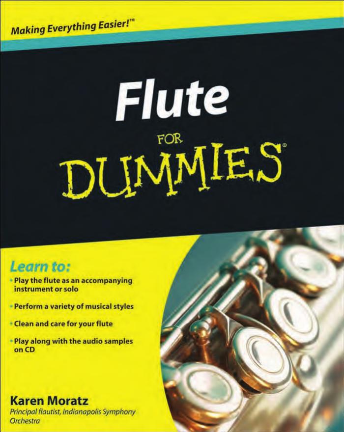Flute For Dummies by Karen Evans Moratz
