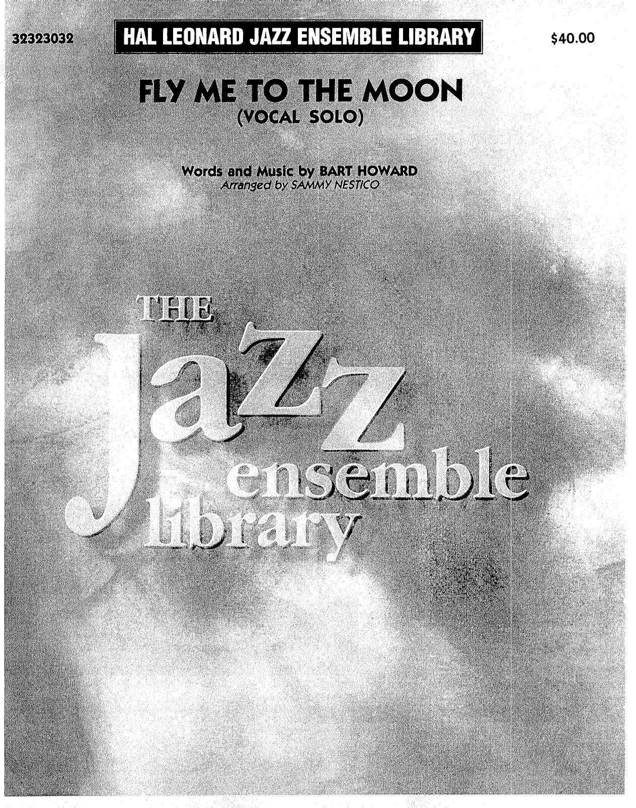 Fly Me To The Moon (Nestico) Vocal With Big Band Score by Unknown