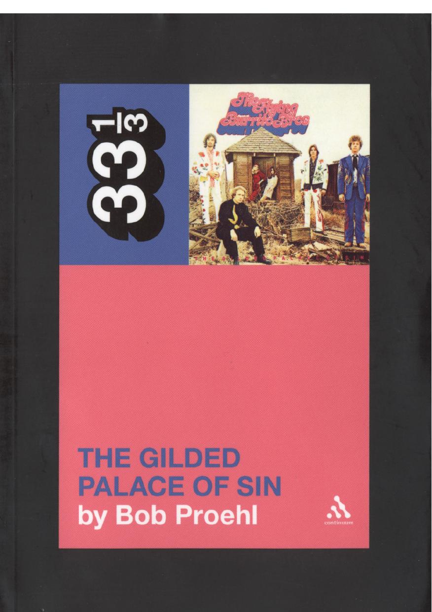 Flying Burrito Brothers' The Gilded Palace of Sin by Proehl Bob