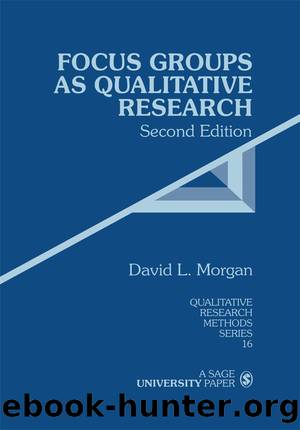 Focus Groups as Qualitative Research by David L. Morgan