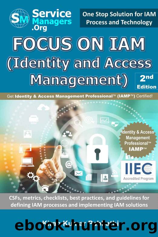 Focus on IAM (Identity and Access Management): CSFs, metrics, checklists, best practices, and guidelines for defining IAM processes and implementing IAM solutions by Kiran Pabbathi